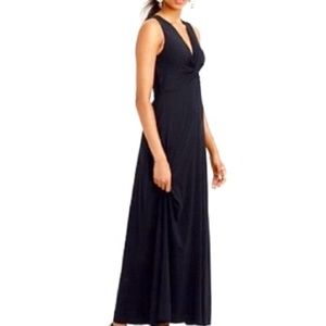 Brand New J. Crew Floor Length Black Maxi Dress S